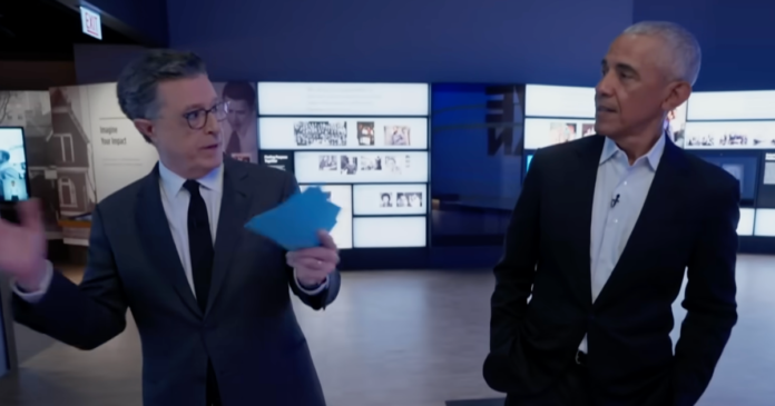 Obama tells Colbert he worries about 
