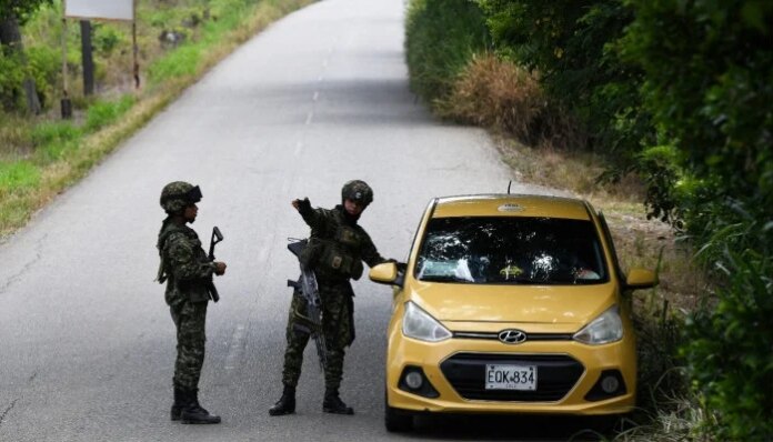 Over 40 killed in Colombia guerrilla clashes on eve of election