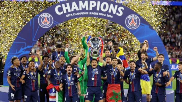PSG beat Arsenal on penalties to retain Champions League title