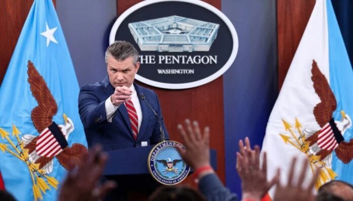 Pentagon chief sounds 'alarm' over China's buildup, urges allies to boost defence spend