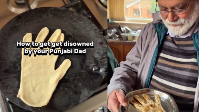 Punjab Creator Serves Hand-Shaped Roti To Dad Asking 'Thappad Khana?' His Reaction Is Priceless
