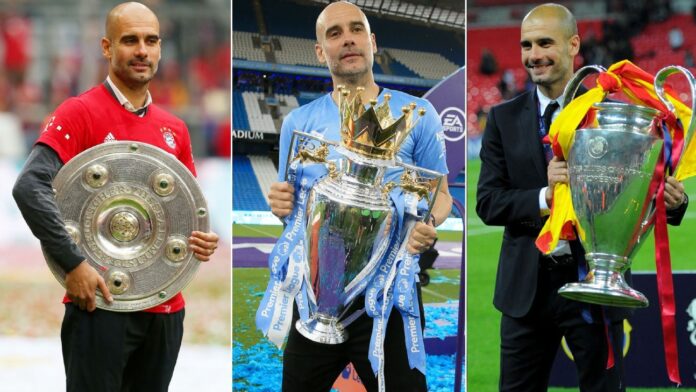 Ranking Guardiola's 18 seasons at Barcelona, Bayern, Man City