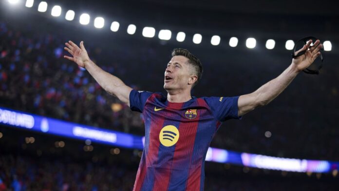 Robert Lewandowski to leave Barcelona at end of season