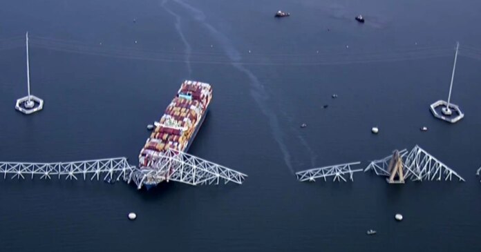Ship operators involved in Baltimore bridge collapse charged with misconduct
