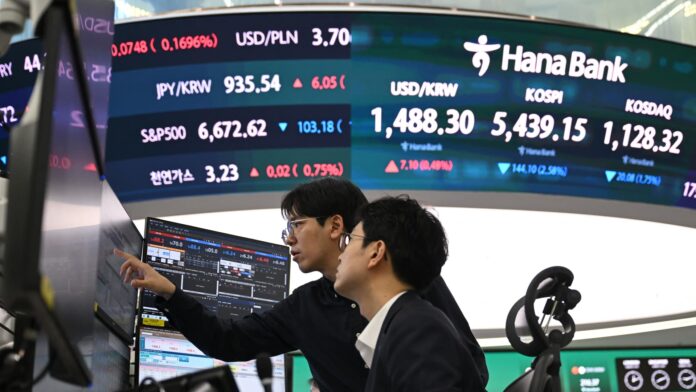 South Korea market volatility nears record high after $13 billion foreign investor selloff
