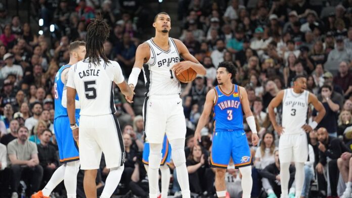 Spurs shut down Thunder in Game 4 to even series
