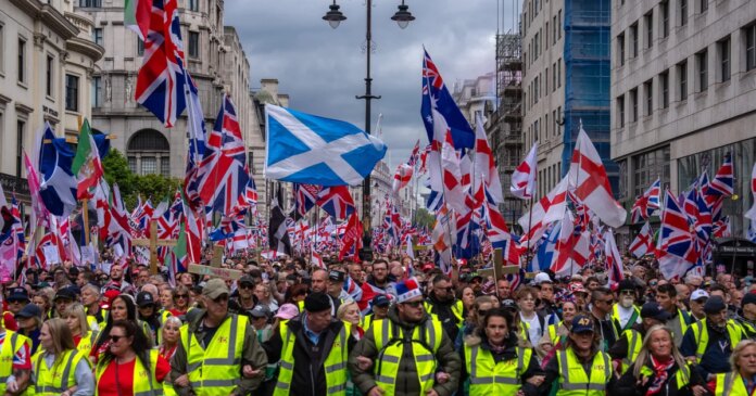 Thousands hit London streets for 