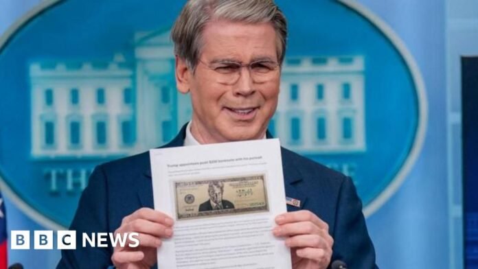Trump officials preparing for $250 note featuring Trump's face