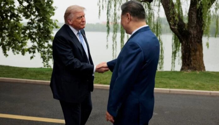Trump says made 'fantastic trade deals' with Xi