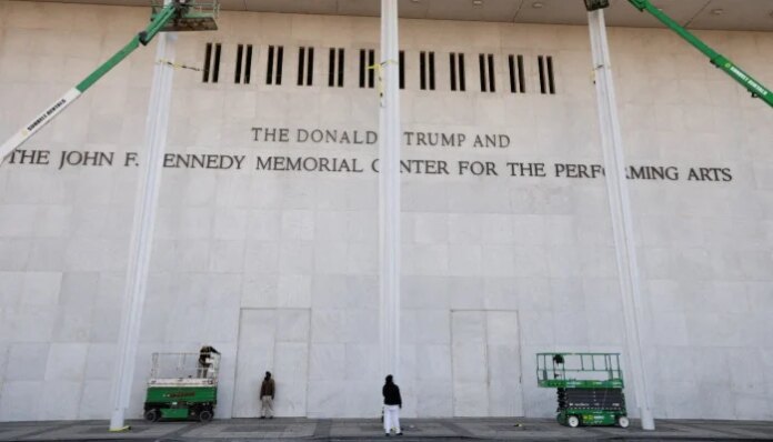 US judge orders Trump's name be removed from Kennedy Centre