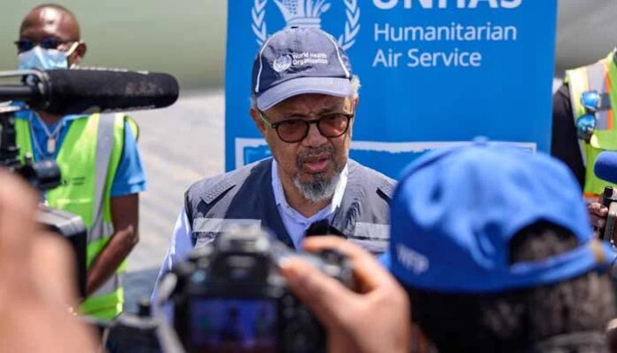 WHO chief rallies community in Congo's Ebola response, calls for more funding