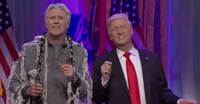 What the Dickens? Will Ferrell Plays Ghost of Epstein on ‘S.N.L.’ Season Finale