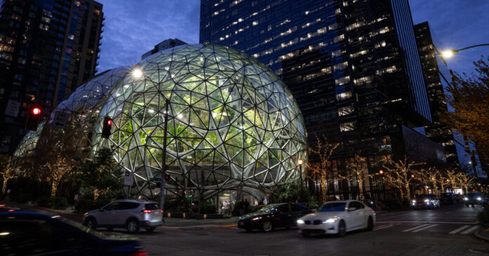 Amazon Retaliated Against Workers Who Supported Regulating Data Centers, Complaint Says