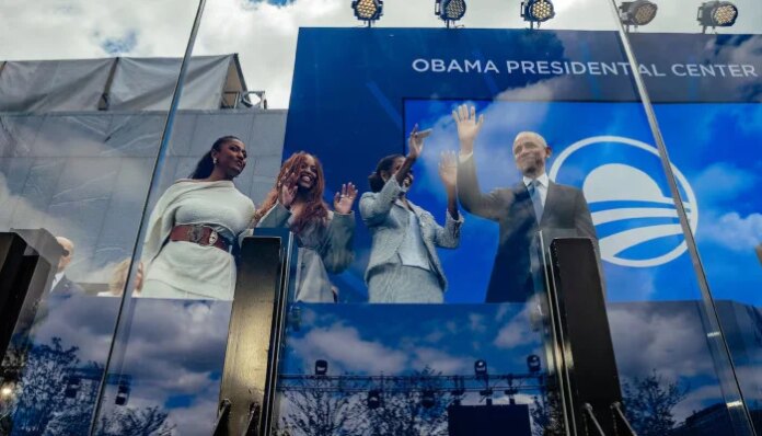 Barack Obama's daughters Malia, Sasha spotted during rare public appearance