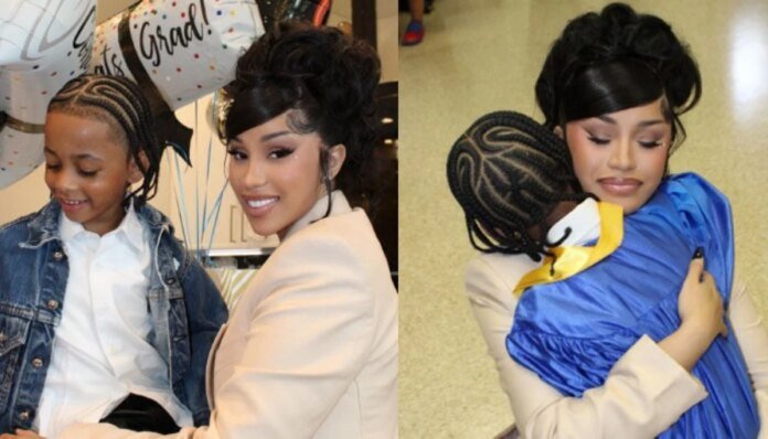 Cardi B shares proud mom moment after son Wave's big win: ‘My little seeds are growing’