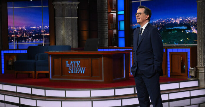 Colbert’s Use of ‘Peanuts’ Jingle on His Finale Will Cost CBS
