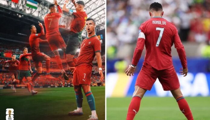Cristiano Ronaldo becomes first player to score in six FIFA World Cups