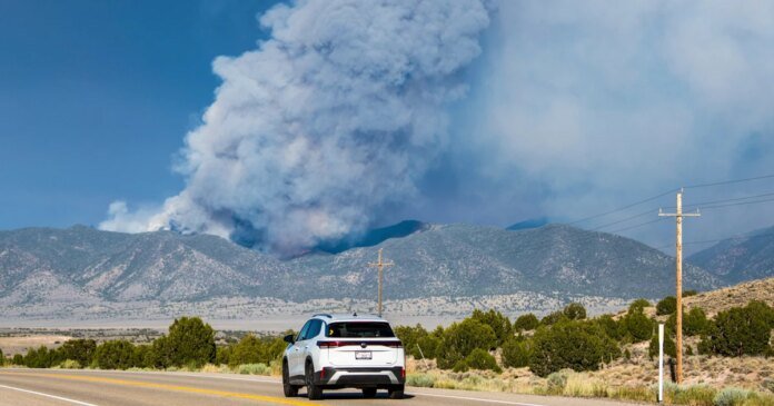 Dangerous fire weather to hit the West with combination of lightning and wind