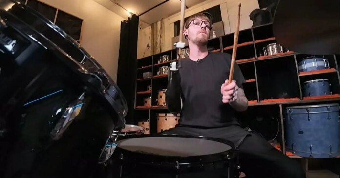 Drummer rediscovers passion for music after life-changing accident