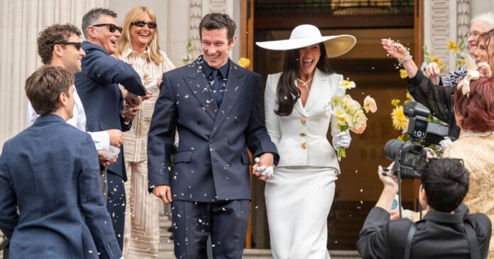 Dua Lipa and Callum Turner Get Married at London’s Old Marylebone Town Hall
