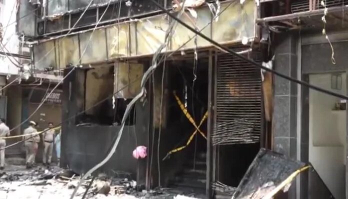 Fire in Delhi hotel kills at least 21, say police