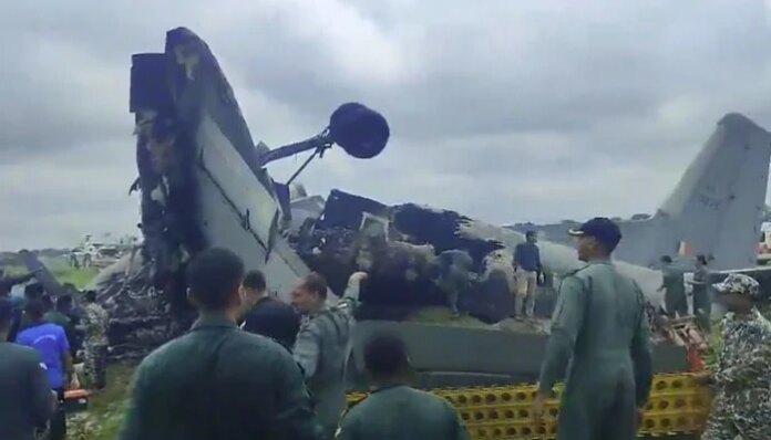 Five killed in India military transport plane crash