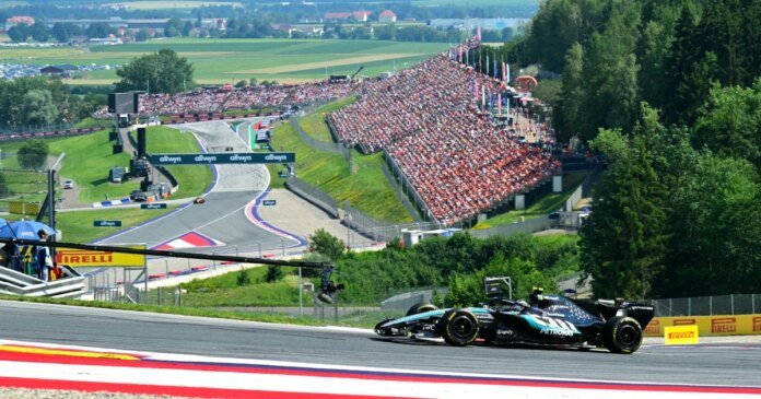 George Russell strikes back to win F1 race in Austria, narrowing the championship gap