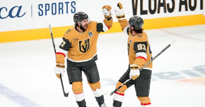Golden Knights beat Hurricanes 5-4 in 2OT in Game 3 after blowing 4-goal lead