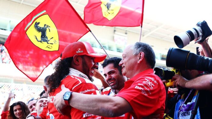 Hamilton has found joy -- and success -- again with Ferrari