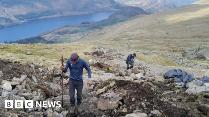 Helvellyn path repairs under way in three-year fell project