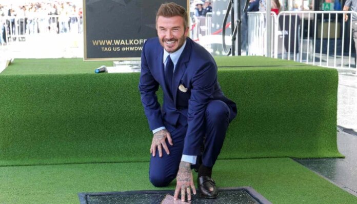 Hollywood Walk of Fame honour makes David Beckham cry