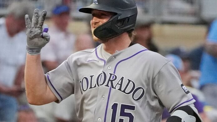 Hunter Goodman hits three home runs in Colorado Rockies' win