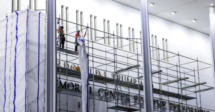 Kennedy Center official tells judge that Trump’s name has been removed from its building and website
