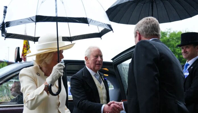 King Charles, Queen Camilla urgently rush out of Peter Phillips wedding