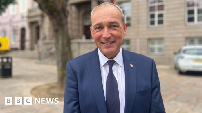 Lyndon Farnham sets out 'ambitious' vision for Jersey