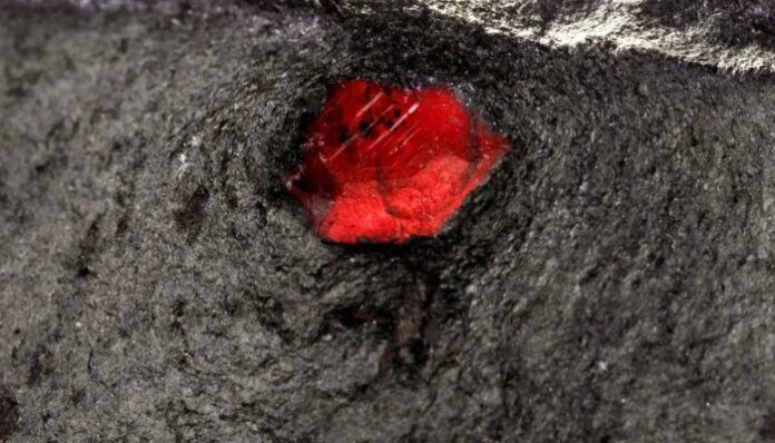 Mars Meteorite NWA 8171: Scientists discover first-ever garnet in Martian sample 