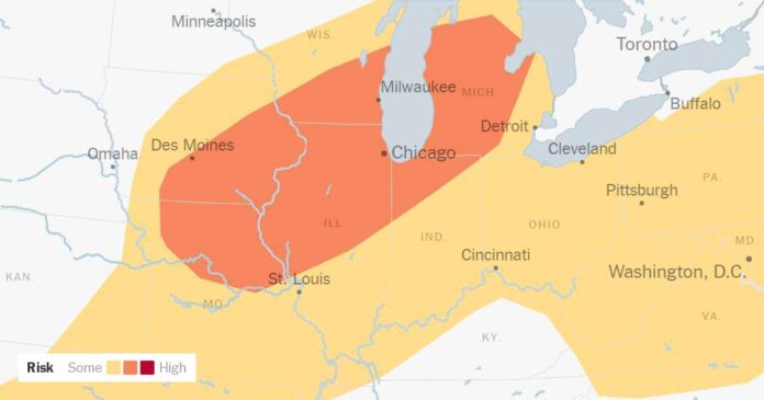 Millions Across the Midwest and Northeast Face Severe Storms on Thursday