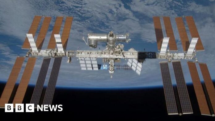 Nasa tells ISS astronauts to shelter during air leak repair attempt