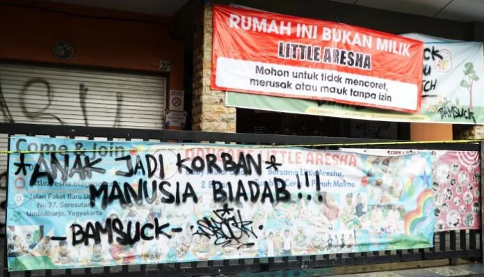 Outcry in Indonesia after police find toddlers tied up at daycare centre