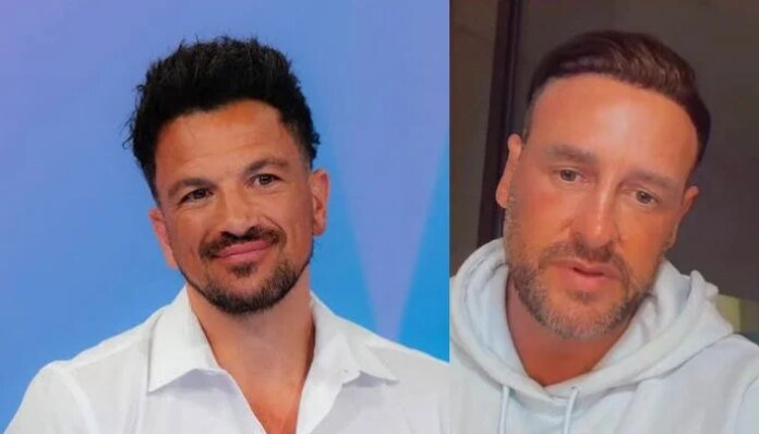 Peter Andre claps back at Lee Andrews over 'adoption' claims involving children