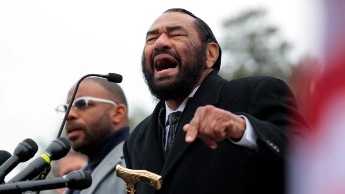 Rep. Al Green tells Homeland Security Sec. Mullin to 'shut up' after calling him a racist at hearing