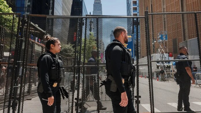 Secret Service, TSA and NYPD transform Madison Square Garden into fortress for Trump's NBA Finals visit