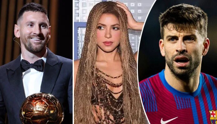 Shakira throws shade at ex Gerard Pique with 'proud' message for Messi