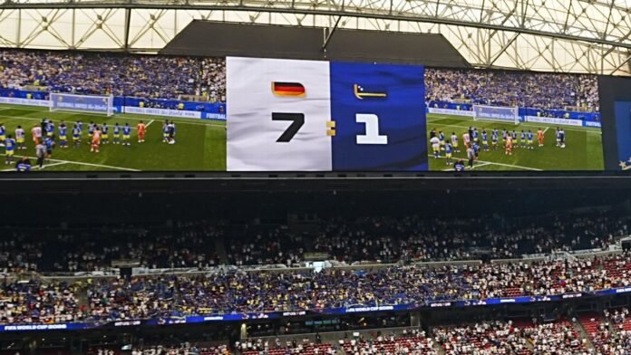 So close! Germany nearly got a World Cup Scorigami, but what is that?