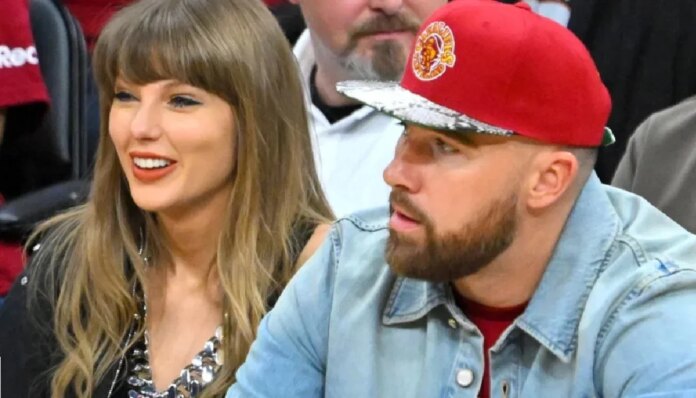 Taylor Swift, Travis Kelce send sparks flying with mysterious celebration  