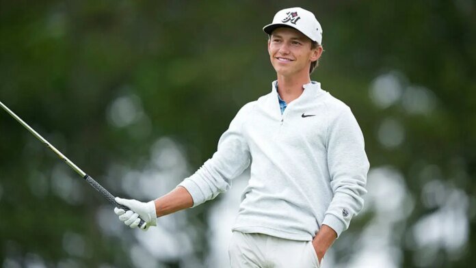 Teenage golfer Miles Russell delivers his dad an all-time Father's Day experience during US Open final round