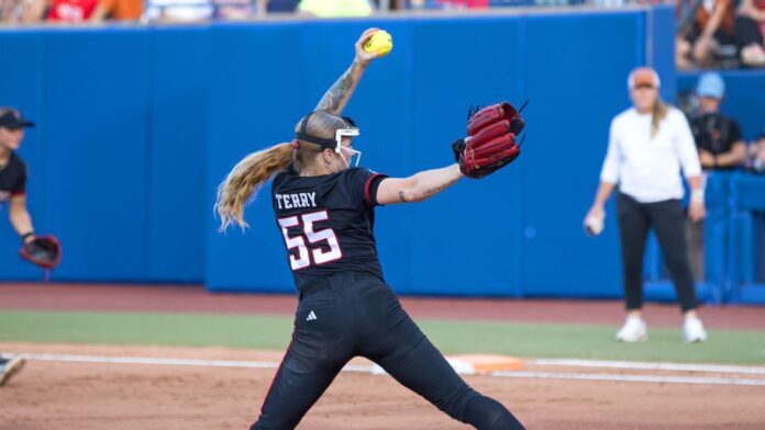 Texas Tech's Glasco explains pitching calls in WCWS Game 1