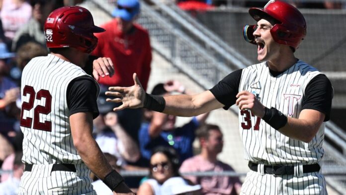 Troy rallies, ousts Ole Miss at Men's College World Series