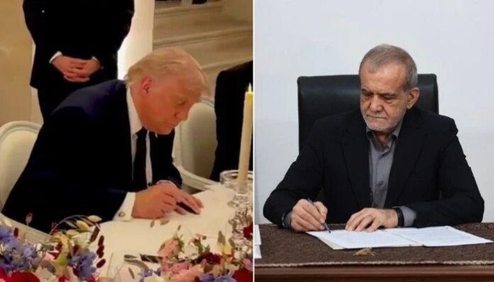 Trump, Iran's president sign deal to end Middle East war