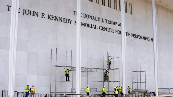 Trump name must be removed from Kennedy Center by Friday night as appeals court rejects delay